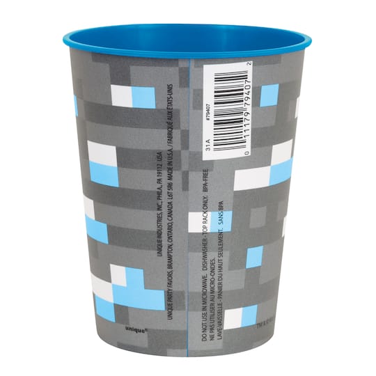 16oz. Minecraft Plastic Cup